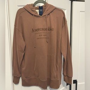 NWT Abercrombie Logo Hoodie
